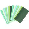 PATIKIL 14 Pezzi Pacchi Di Tessuto In Cotone Per Cucire Trapunte Verde | 4 X 4 Inch Quadrati Di Tessuto Pretagliato A Tinta Unita, Patchwork Lavoretti Fai Da Te
