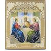 NKlaus Santissima Trinità icona di legno 10x12cm cristiano ortodosso 11362