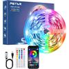 PSTAR Striscia Led 7 Metri, Led Striscia Comandabile Tramite app E telecomando, Modalità Musica, Modalità Temporizzazione, LED per Camera, Soggiorno, Cucina, Camera da Letto, Bar, Festa