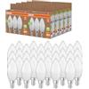 OSRAM NATURE LOOP - lampade LED particolarmente sostenibili in plastica riciclata, confezione vantaggiosa con 30 lampadine,sostituisce le tradizionali lampadine da 40W,forma a candela,E14,bianco caldo