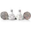 Generic RZL Illuminazione, Confezione da 5, faretti a binario a LED, lampadine AC110-265V 35W PAR30 E27, faretti da cucina, negozio di abbigliamento(Neutral White,Type2 35W)