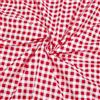 PH PandaHall 1mx1.6m Tessuto a Quadretti Rosso e Bianco Tessuto Popeline di Cotone, Tessuti a Quadri per Cucito Quilting Tovaglie Tende Arredamento per La Casa Artigianato Fai Da Te