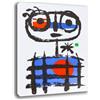 Printerland Quadro moderno stile MIRO Joan Mirò RIPRODUZIONE STAMPA SU TELA Quadri Moderni soggiorno Astratto Arte Cucina Sala Pranzo Ufficio Camera da letto (30x40 cm, 13)