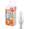 OSRAM Retrofit Classic B Lampadina LED, Attacco: E14, Bianca Calda, 2700 K, 4 W, Equivalenti a 40 W, LED Retrofit CLASSIC P, Opaco, Taglia Unica