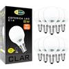 CLAR - Lampadine a LED E14 8W, LED Clada Sfera, Equivalente a 60W-70W, Lampadine LED E14, Luce Calda 3000ºK (Pack 10)