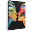 MuchoWow© Quadri Grandi Dimensioni Quadretti Da Parete Quadro Moderno | 20x30 cm - Camera Da Letto Stampa Foto Su Tela Soggiorno Cornice DecorazioniArte - Persone - Moderno - Nero - Amore