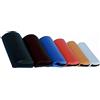 QUIRUMED Cuscino semicilindrico, misure 30 x 18 cm, colore nero, ergonomico, similpelle, imbottitura in schiuma, cuscino massaggiante, fisioterapia