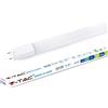 V-TAC LED Tube Samsung Chip, 60Cm 10W G13 Nano Plastic 3000K