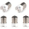 ShuoHui 5 adattatori da BA15S a MR16 / G4 / GU4 / MR11 per lampadine a LED portalampada, attacco LED in plastica