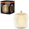 OSRAM Lamps Vintage 1906 Big Elipse Oval, Lampada Decorativa a LED con Vetro Ambrato, con Filamento piatto e Magnetico, Base E27, 4 Watt, Bianco Caldo 2700K, Basso Consumo Energetico
