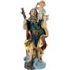 Holyart Statue in resina e PVC: San Cristoforo 12 cm resina