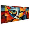 islandburner Quadro su tela Gatto astratto stile pittura Pablo Picasso Pet Art JBZJ Quadri Stampe Immagini Murale Decorazione da parete