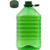 Generico 10 Pz CONTENITORE PET 5 Lt BOCCIONE VERDE CON TAPPO VITE AUTOSIGILLANTE PER VINO OLIO