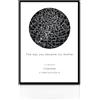 toyofmine Mappa personalizzata della costellazione del cielo notturno con nomi e data | Stampa personalizzata con mappa stellare poster per data specifica, regali unici per lui, regali significativi per lei