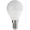 Velamp lampadina LED forma a Sfera (P45) - Attacco a vite piccolo (E14) - Potenza 6W Equivalenti 42W - Luminosità 490lm - Temperatura colore 3000K (luce calda)