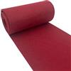 aufodara Tessuto in feltro, 150 x 40 cm, per runner da tavola in feltro, spessore 3 mm, in feltro di poliestere, per fai da te, per lavori artigianali (rosso vinaccia)
