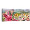 ARTTOR Stampe da Parete Moderne 100x40 cm Quadro su Tela Botanica Paesaggi - 3843 | Fiore Estate Natura Quadro Decorativo Grande 1 pezzo Soggiorno Camera da Letto Arte da Parete Decorazione da Parete ARTTOR