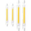wenwendianzi Lampadina LED COB R7S J78 J118 Tubo di Vetro dimmerabile 78mm 118mm Uguale 60W 120W Lampade alogene AC 110V 220V 230V(Cold White,110V-120V_20W 118MM)