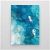 Giallobus - Quadro - 35 - Estate di mare sul sup - Tela Canvas Telaio Standard - 35L x 50l cm - Pronto da appendere - Quadri moderni per la casa