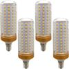 Generic E14 LED Lampadina 30W, 4pcs LED lampadine, 3000LM, 30W equivalente a 250W alogeno, AC100V-240V, 360 ° Angolo di Fascio per l'illuminazione Domestica(Warm White 3000k)