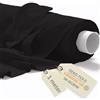 DreamRoots Stoffa cotone al metro 1Mx160cm 145 g/m² - Tessuti per tende a metro da interno, cucito creativo - Tessuto a metraggio, Nero