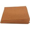 Jtnohx Fogli di Feltro Rigido Tessuto Feltro Pannolenci Marrone 2mm | 12 Pezzi Fogli Quadrati Colorato per L'artigianato Progetti di cucito e fai da te 17,78 x 28,7cm(Marrone)