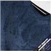 Sensylectra Tessuto in microfibra autoadesivo, effetto pelle scamosciata, tessuto elasticizzato in velluto, tessuto autoadesivo per sedile auto (Blu Scuro, 150 * 50CM)