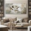 SKOEUI Quadro Moderno Soggiorno Angelo Vintage Quadri da Senza Cornice | Parete per Camera da Letto Figura Classica 50x100 cm Stampa su Tela per Decorazione Murale, Arredo Salone e Ufficio