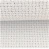 KCS Tela aida in cotone per punto croce, 14 ct (55 quadretti in 10 cm), 48 x 71 cm (bianco)