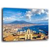 Printerland Quadro Moderno soggiorno MARE PAESAGGIO NAPOLI Quadri moderni da Parete XXL grande Stampa su tela Canvas Decorazione Murale muro Arredo Camera da letto Cucina (20x30 cm, Napoli)