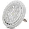 Greenice Lampadina LED AR111 12W 1200Lm 4200ºK G53 40.000H [HO-2835AR111-12W-W] | Greenice