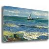 Printerland Quadro Moderno VAN GOGH Quadri moderni da Parete grande XXL Stampa su tela Canvas Decorazione muro Murale pittori arte Soggiorno Arredo Camera da letto Cucina (Van Gogh II, 70x100 centimetri)