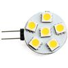 WELSUN Lampadina LED Luce Bianca/Calda G4 2-2.5W 6x5050 SMD 60-70LM 2800-3200K (12V)