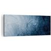 ARTTOR Quadri Moderni su Tela 120x50 cm Stampe da Parete Astratto Arte - 5106 | Acqua Colore Blu Quadro Decorativo Grande 1 pezzo Soggiorno Camera da Letto Arte da Parete Decorazione da Parete ARTTOR