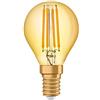 OSRAM Sfera Lampadina LED, 4 W Equivalenti 35 W, Attacco E14, Luce Calda 2400K, 1 Pezzo