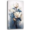 Printerland Quadri Moderni Soggiorno Verticale FIORI Quadro moderno giglio gigli da Parete Stampa su tela Canvas Decorazione Murale muro Arredo Camera da letto Cucina (3, 40x70 cm)