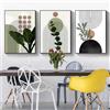 PYNVDD Set di 3 poster in stile bohémien, con pianta estetica, immagini moderne, astratte, decorazione da parete, senza cornice (poster 07, 40 x 60 cm x 3 pezzi)