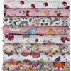 aufodara 8 Pezzi 50 x 50 cm Tessuti Tessuto Cotone Stoffa Patchwork Cucito Creativo Stoffe a Metro Materiali per Hobby Creativi DIY Fatto a Mano (Rosa)