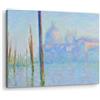 Artenor Quadro Monet Claude Il Canal Grande, Venezia, 130 x 98 cm - Made in Italy, Quadri Moderni Soggiorno, Camera da Letto, Cucina, Poster da Parete, Decorazioni Casa