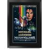 HWC Trading FR A3 Moonwalker Michael Jackson Regali Stampato Poster Firmato Autografo Immagine Per Film Memorabilia Tifosi - A3 Framed