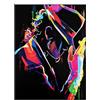 KUSTOM ART Quadro da Parete o da Tavolo Serie Cantanti Celebri Stile Wedha's Pop Art Stampa Artistica su Legno 30x21cm