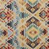 Kt KILOtela - Tessuto per tappezzeria, Jacquard Gobelino, sedie imbottite, cuscini, testiera, divano, borse, resistente all'usura, larghezza 280 cm, scelta di lunghezza 50 in 50 cm, etnico, Samba