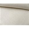Aidalux Tessuto di lino Zweigart Dublin per ricamo | 25 ct | 10 fili/cm | Taglio Tela Puro lino per punto croce con schema 46 x 68 cm (Bianco antico 101)