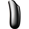 Wambere Custodia per accendini in metallo, modello YF918-J6 Banana Smooth, custodia per accendino riutilizzabile, colore nero