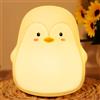 Tremdwoto luce notturna bambini,7 colori lampada led pinguino,portatile Ricarica USB luce notturna pinguino Come decorazione della stanza per bambini, regalo per ragazzi e ragazze
