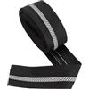 BENECREAT 5m di Rifinitura per Pantaloni Da Abito Nero, 55mm Antiscivolo Cintura Sartoriale Fodera In Vita per Pantaloni Fabbricazione Accessori, Fodera per Cintura Da Cucire