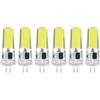 Aramox Set di 6 Lampadine LED G4 da 9 W, COB Dimmerabile da 500 LM per Luci di Casa, Soffitto, Paesaggio e Lampadari (Luce Bianca)