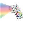 Partenopeautensili® Faretto con portalampada attacco GU10 Led impermeabile IP54 per bagno turco cromoterapia ad incasso (RGB SOLO LAMPADINA, 220V)