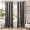 Ystyle Tende Per Interni In Velluto 2 Pezzi, 140x280 CM, Cammello | Termiche Isolanti Anticaldo Tende Oscuranti per Interni per Camera da Letto e Soggiorno Moderno, Curtains con Anelli