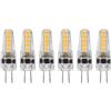 Asixxsix Confezione da 12 Lampadine, Lampadina Dimmerabile Bianco Caldo 3000K, Filamento LED Vintage G4 200lm Energy Star da 1,5 Pollici per Lampadari, Ventilatori a Soffitto
